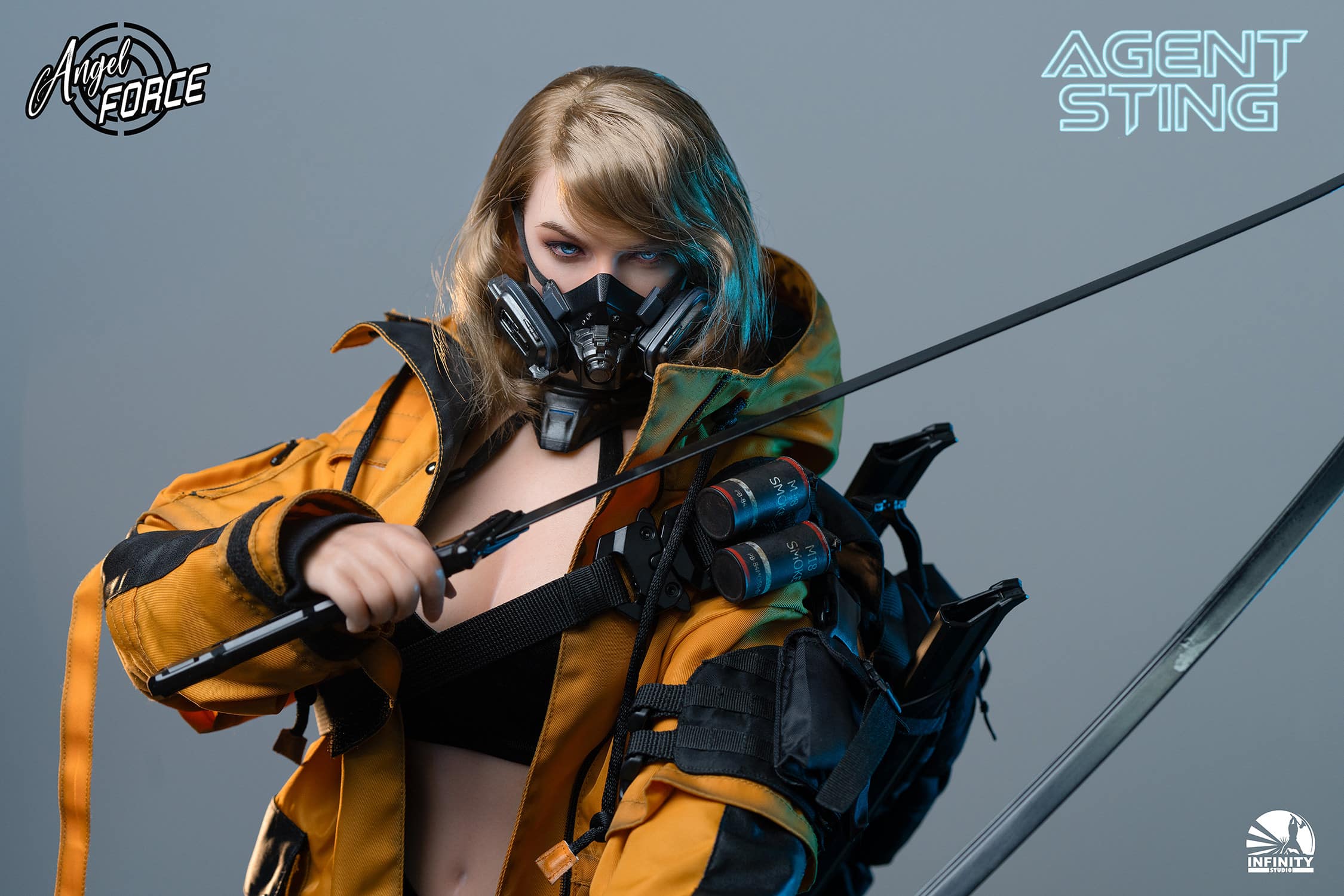 Agent Sting Action Figure MIA 1/3 Scale Limited Collectible
