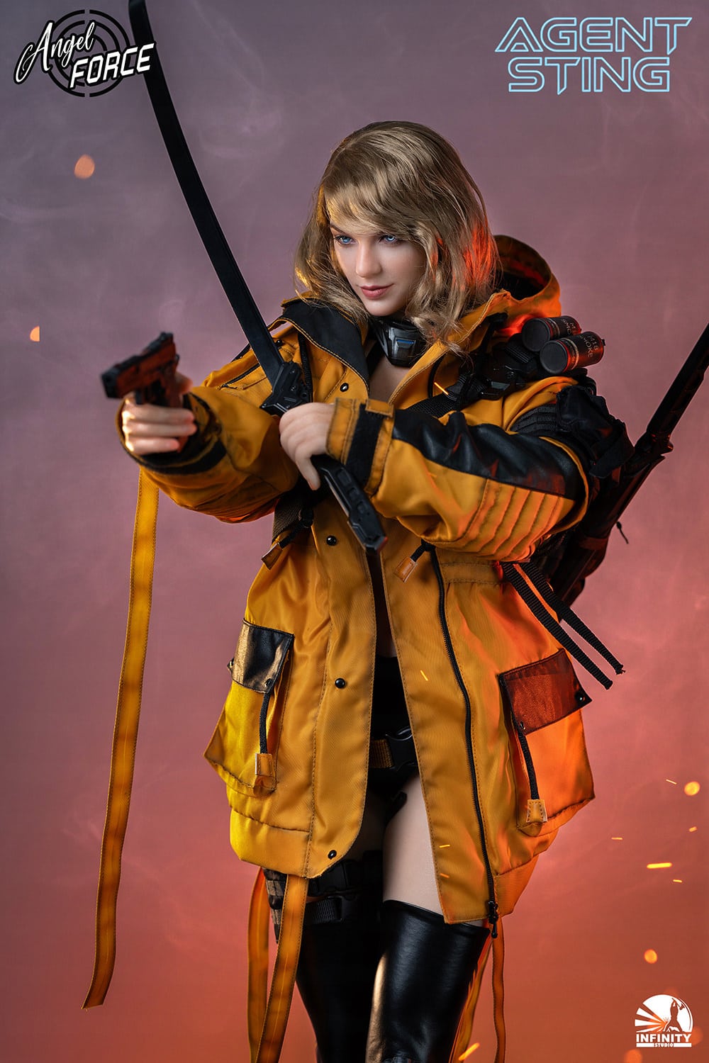 Agent Sting Action Figure MIA 1/3 Scale Limited Collectible