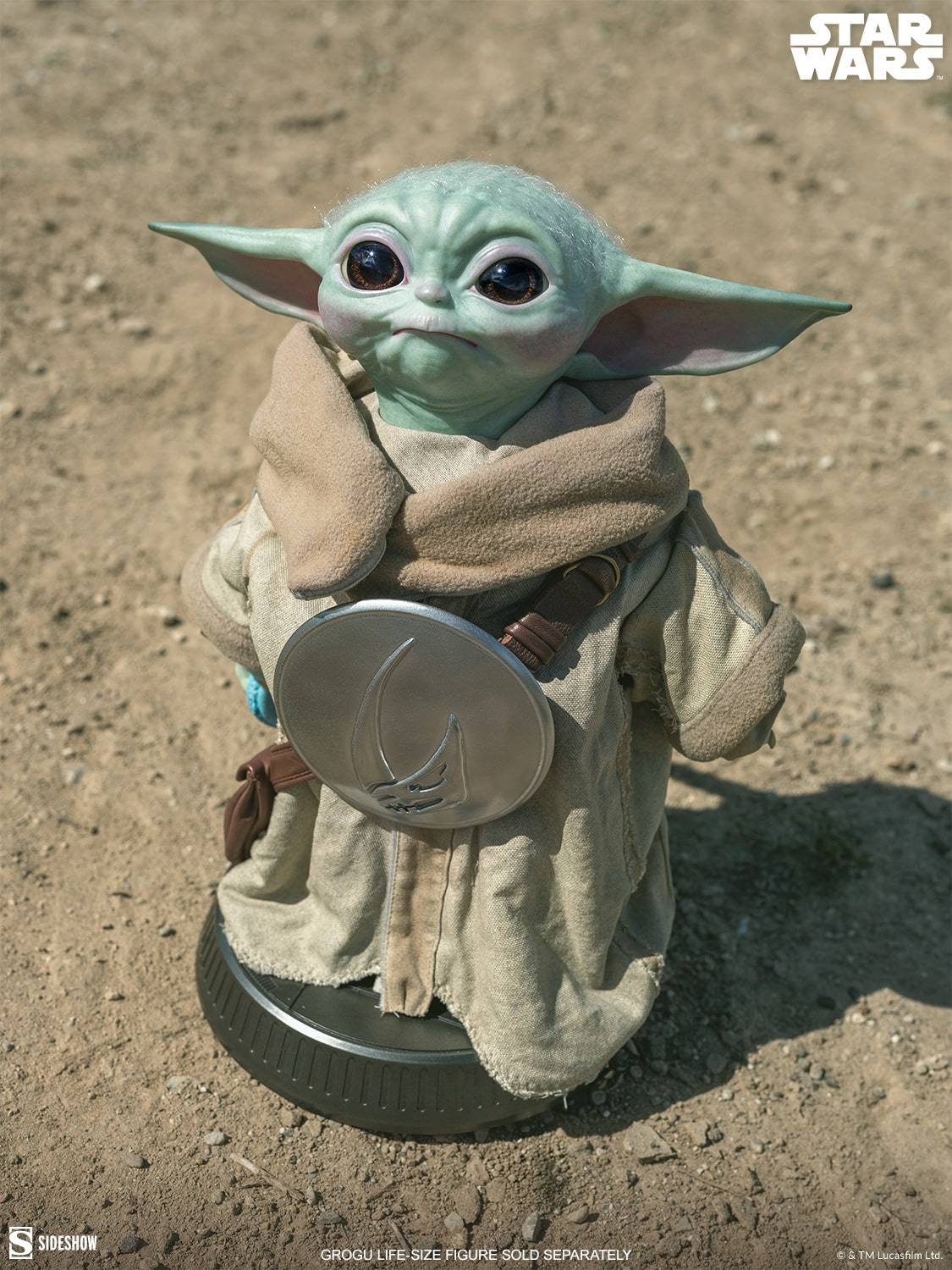 Grogu Life-Size Figure Accessories Set By Sideshow Collectibles