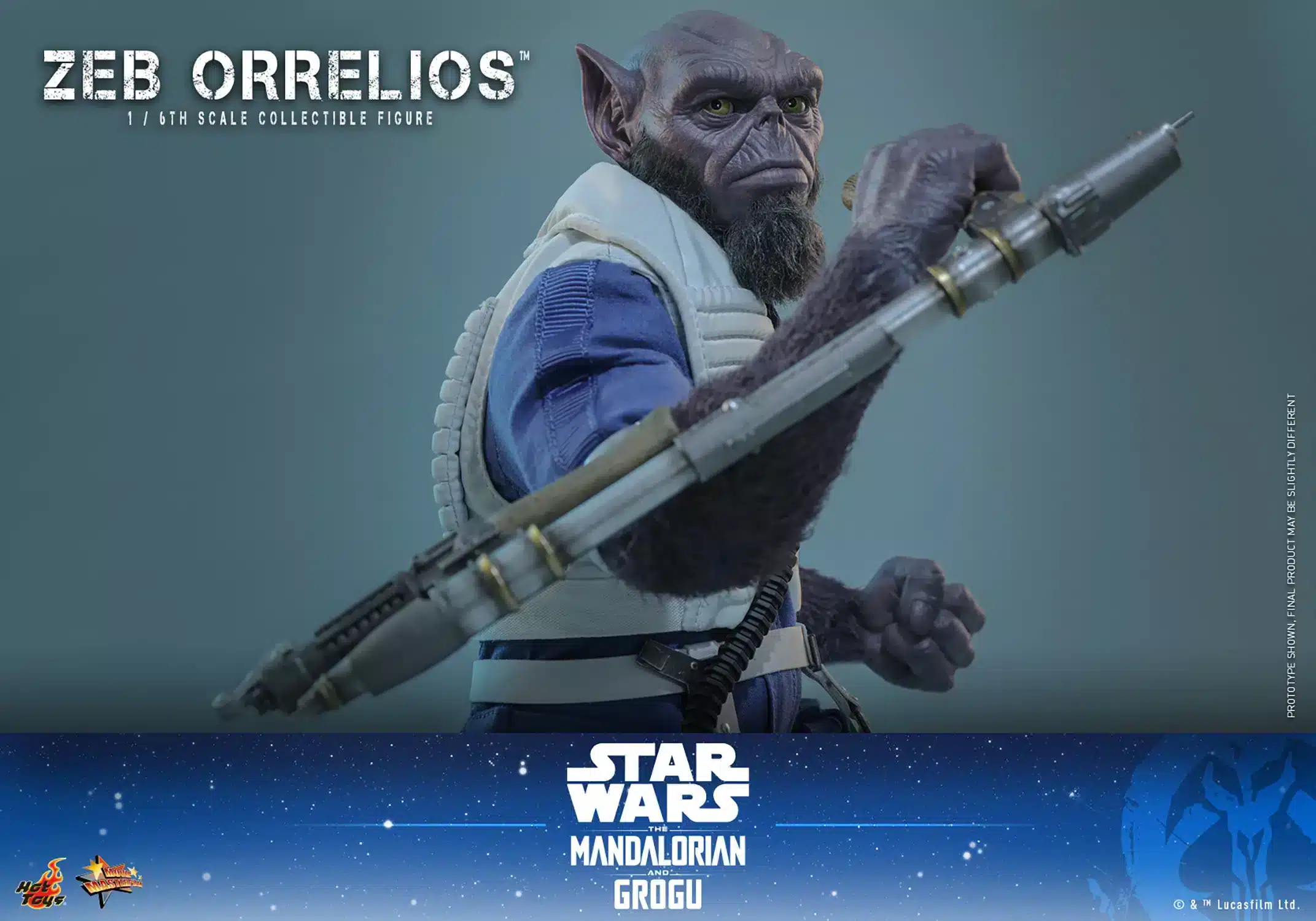 Zeb Orrelios Sixth Scale Figure The Mandalorian and Grogu Limited Collectible