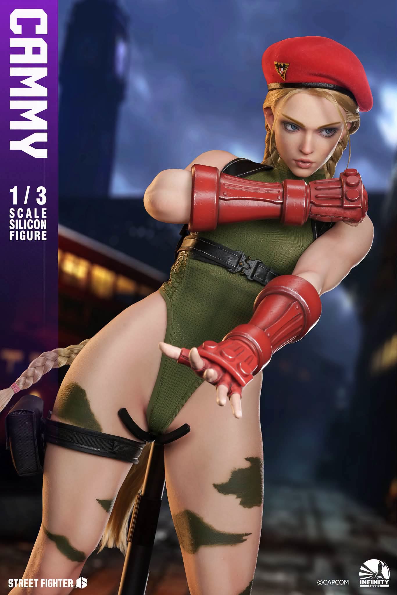 Cammy 1/3 Scale Figure Full Silicone Street Fighter Limited Collectible