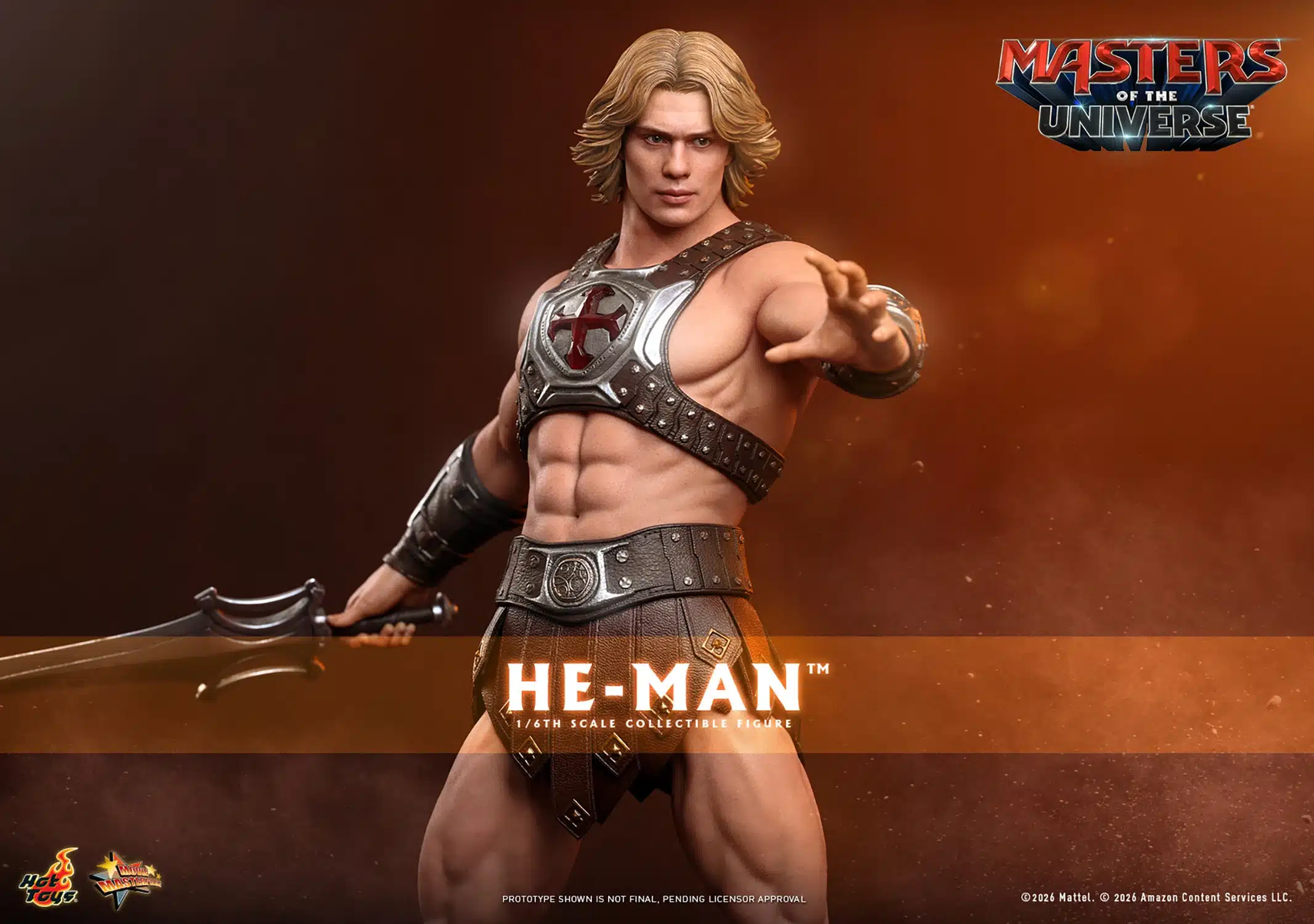 He-Man Sixth Scale Figure Masters Of The Universe Limited Collectible