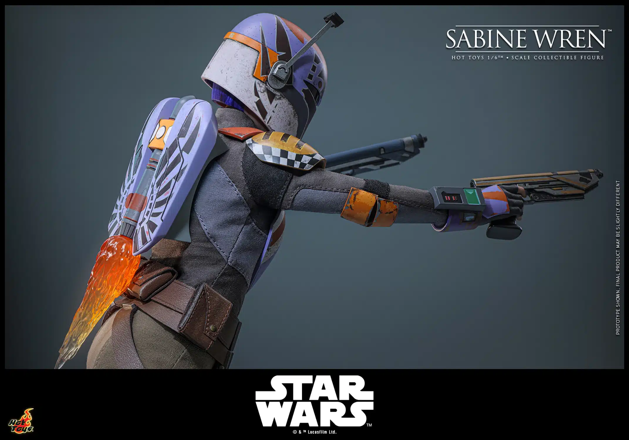 Sabine Wren Sixth Scale Figure Star Wars: Rebels Limited Collectible