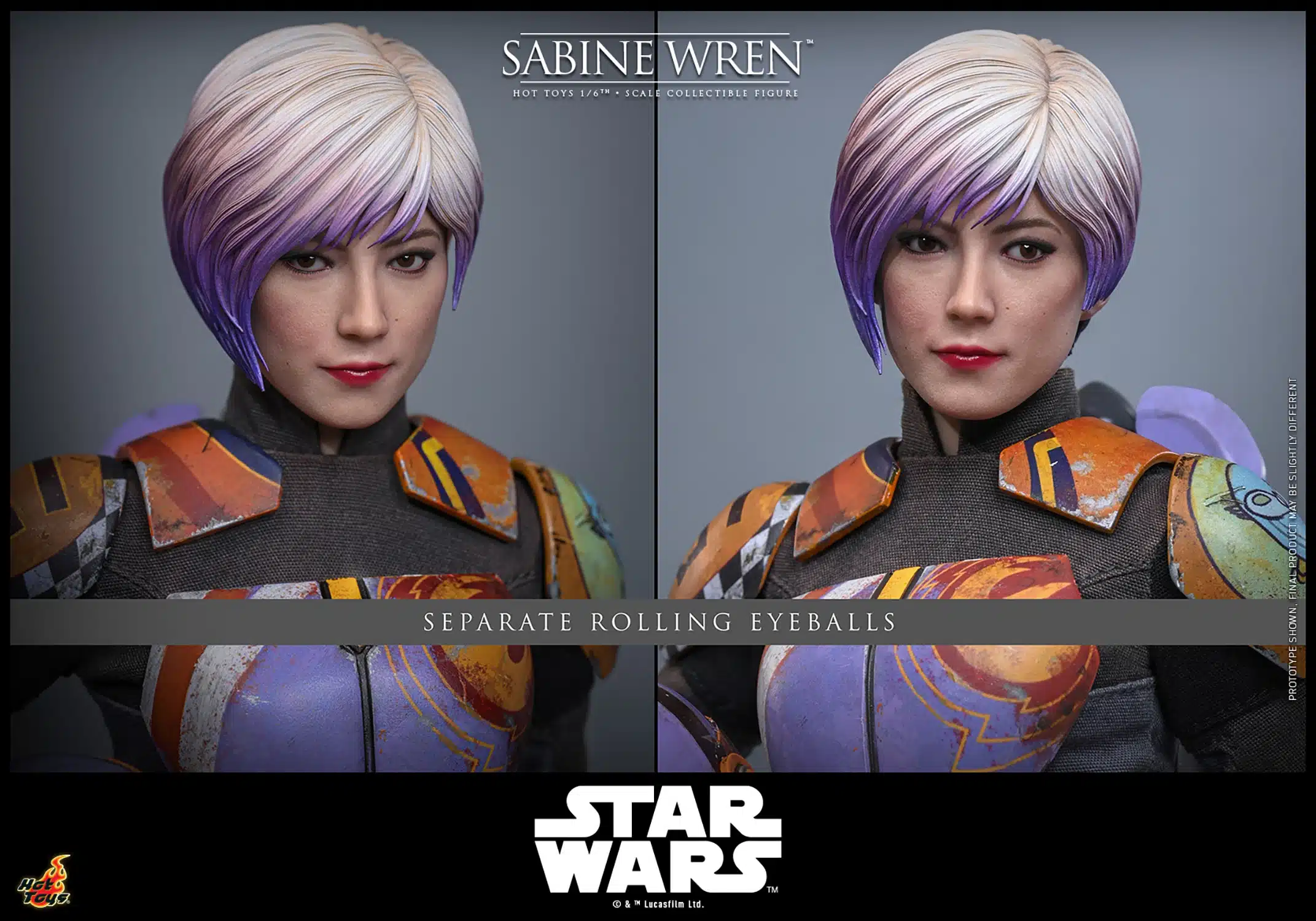 Sabine Wren Sixth Scale Figure Star Wars: Rebels Limited Collectible