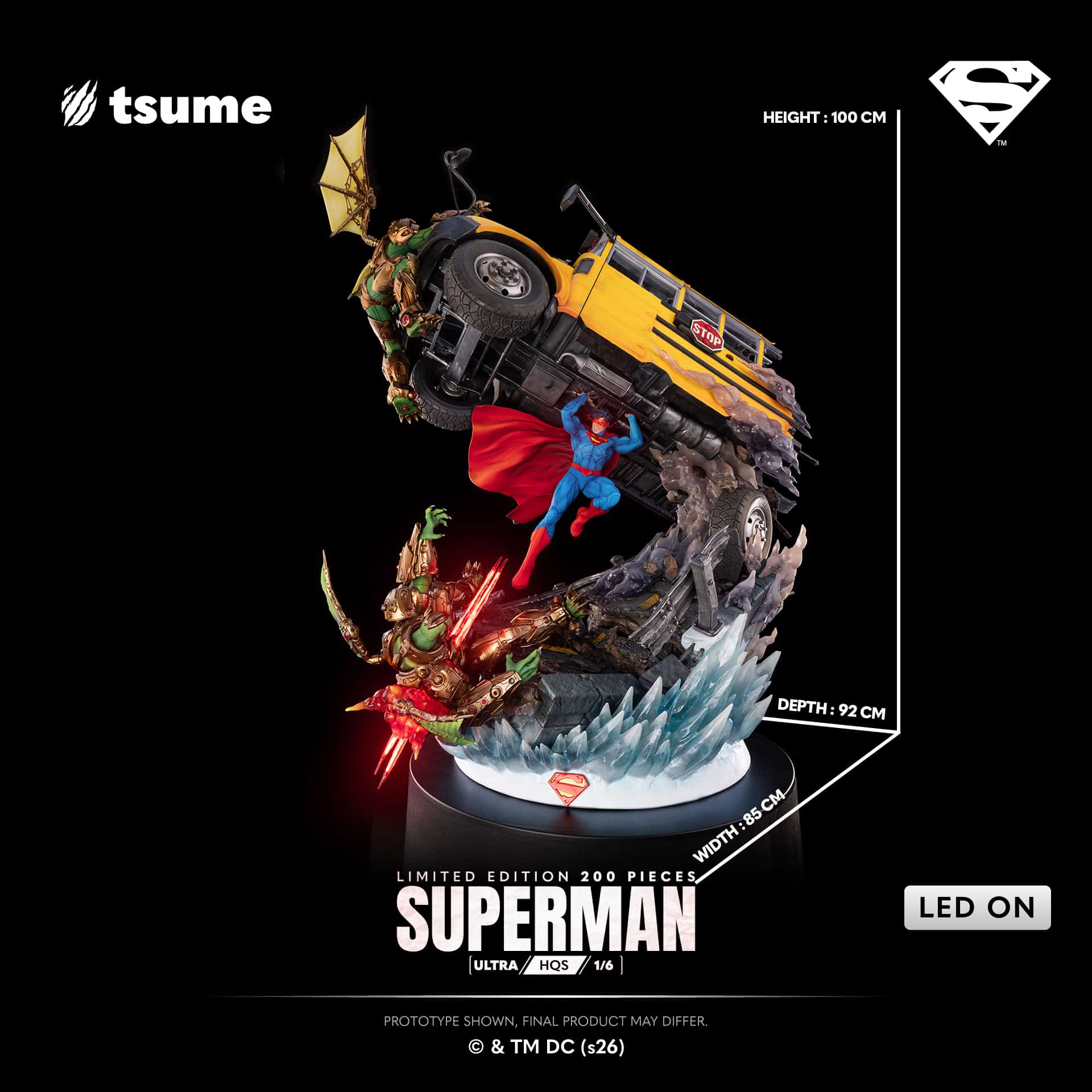 Superman Ultra HQS 1:6 Scale Limited Collectible