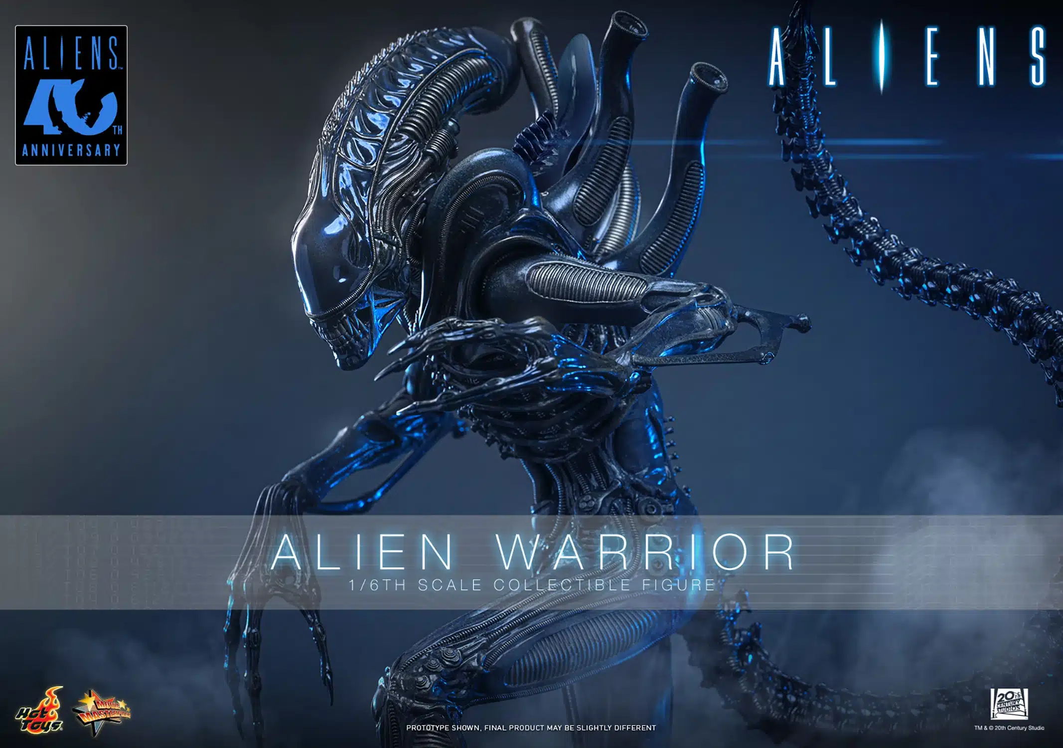 Alien Warrior Sixth Scale Figure 40th Anniversary Collectible