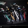 Voltron: Legendary Defender Black Version Carbotix Premium Figure 10th Anniversary Special Edition Collectible