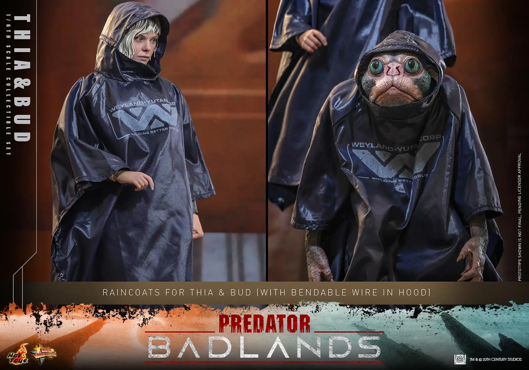 Thia & Bud Sixth Scale Figure Set Predator Badlands Limited Collectible MMS900