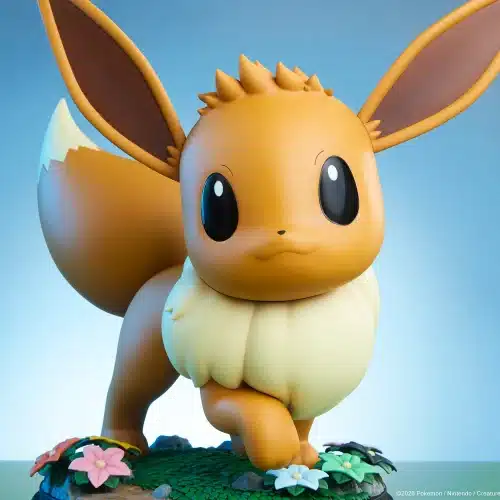 Eevee Life-Size Statue Pokemon Limited Collectible
