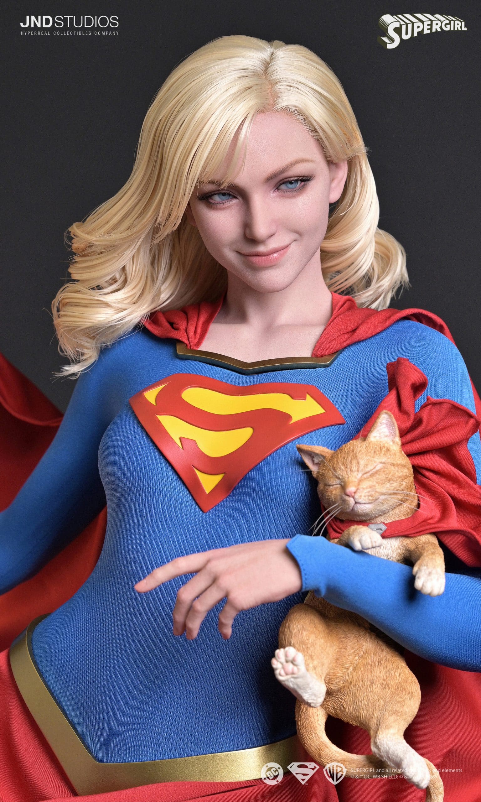 JND Supergirl 1:3 Scale Hyperreal Artgerm Concept Limited Collectible