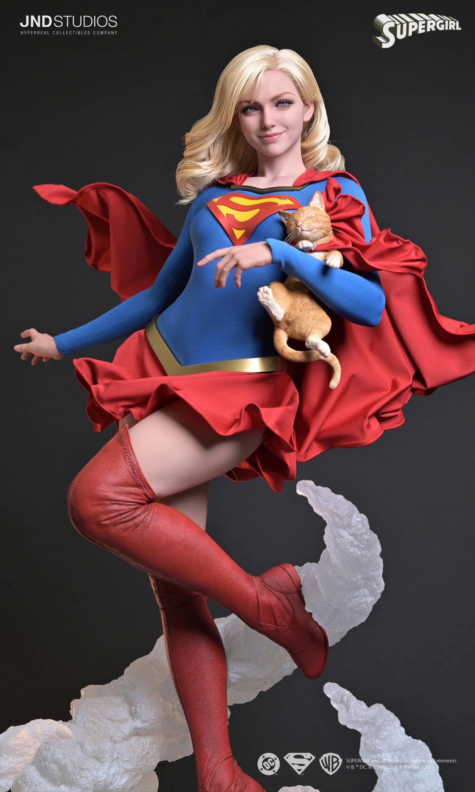 JND Supergirl 1:3 Scale Hyperreal Artgerm Concept Limited Collectible