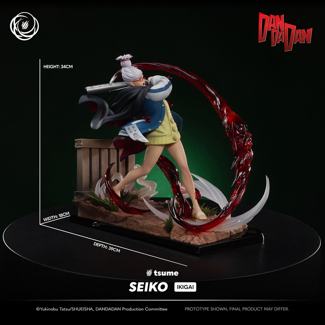 Tsume-Art Seiko Statue IKIGAI Dandadan 1/6 Scale Limited Collectible