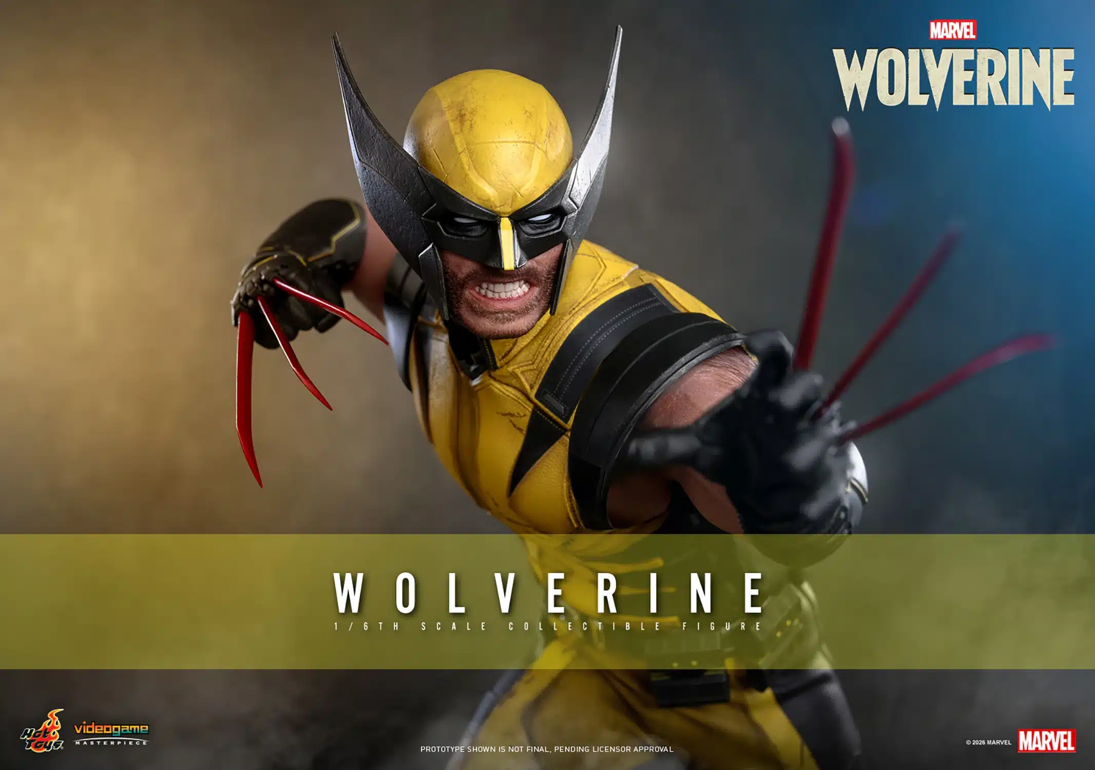 Hot Toys Wolverine Sixth Scale Figure VGM92 Video Game Collectible